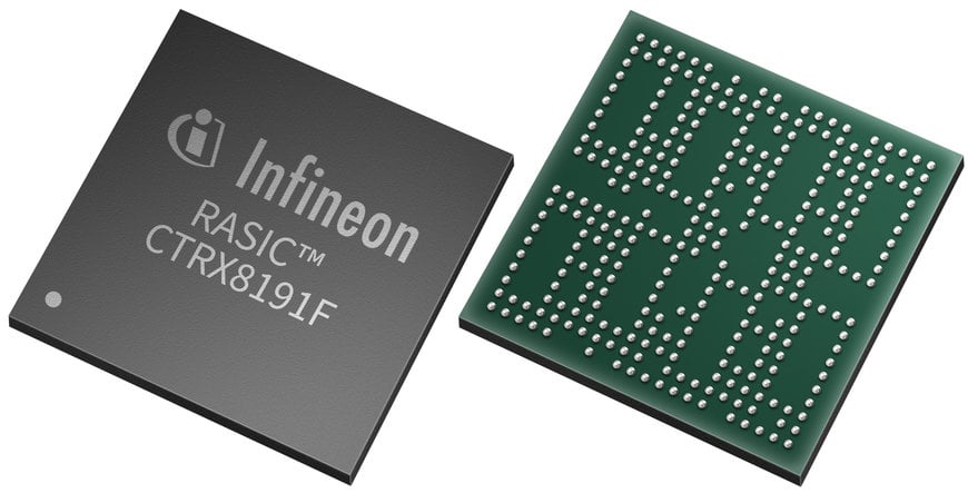 Infineon's new radar MMIC RASIC CTRX8191F enables the next generation of 4D and HD imaging radars